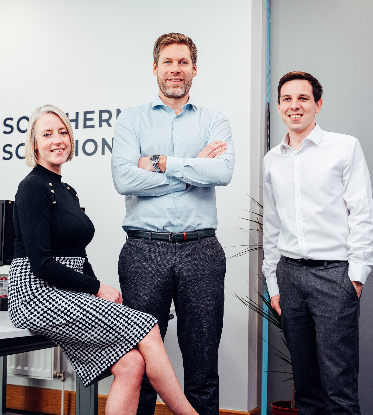 The team at Southern Solutions, offering IT support services in Hampshire.