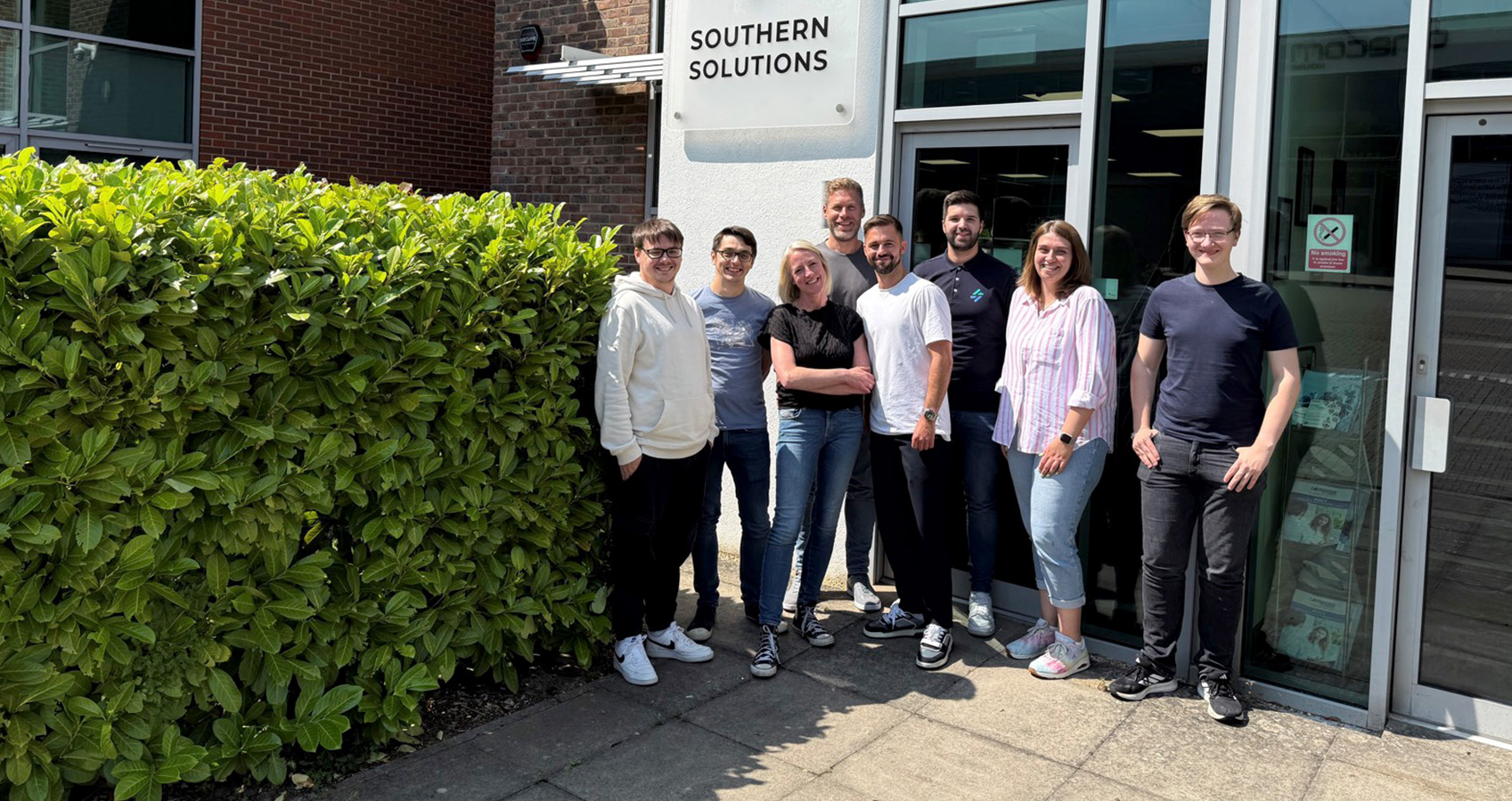 A photo of the team at Southern Solutions.